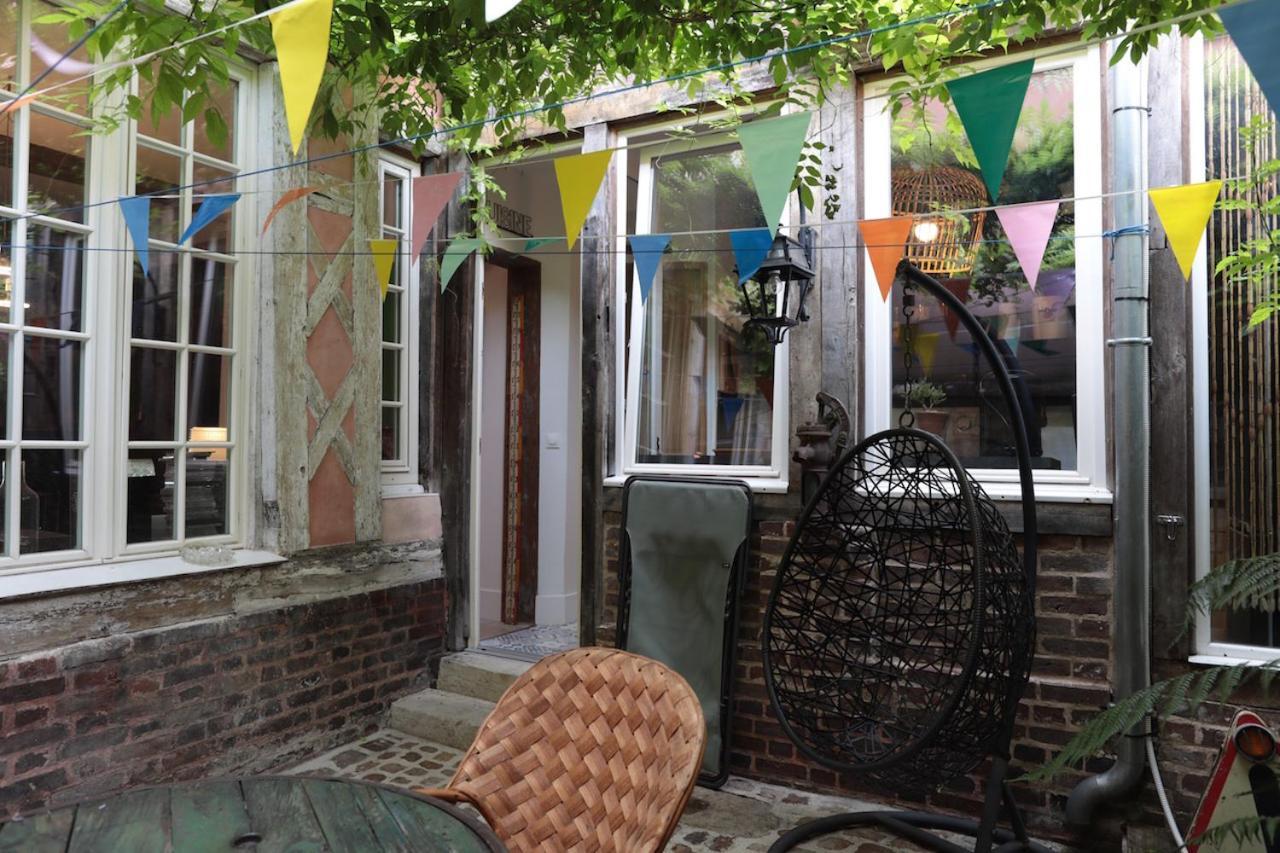 Atelier Des Glycines, Troyes Bouchon De Champagne, Sublime Site Patrimonial Apartment Bagian luar foto